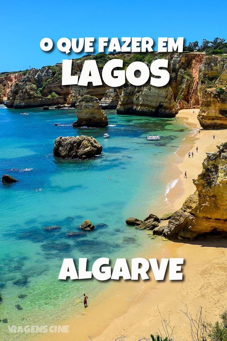 O que fazer em Lagos no Algarve - Portugal: Praia de Dona Ana
