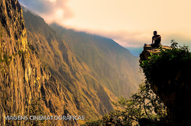 Trilha da Ponte Inca, em Machu Picchu Trilha da Ponte Inca, em Machu Picchu