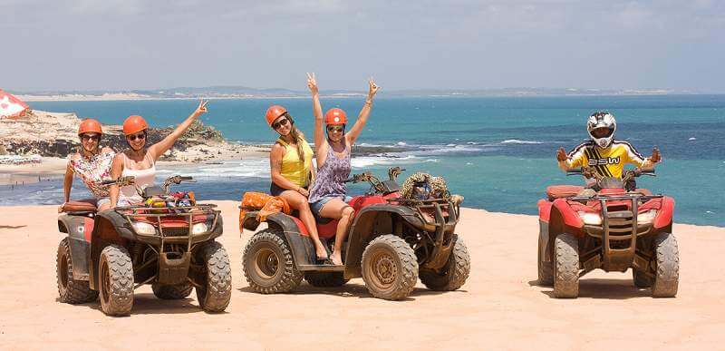 Passeios em Pipa: Quadriciclo ou Jeep, Arvorismo e Tirolesa com a Pipa Aventura