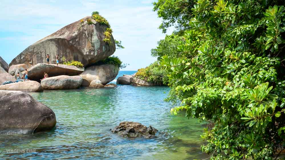 Melhores Praias do Rio de Janeiro: Cachadaço em Trindade, Paraty - RJ 