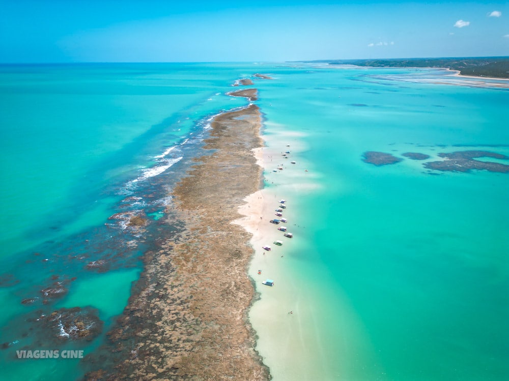 Caribe Brasileiro: a Croa de São Bento é uma das piscinas naturais da Costa dos Corais, em Alagoas