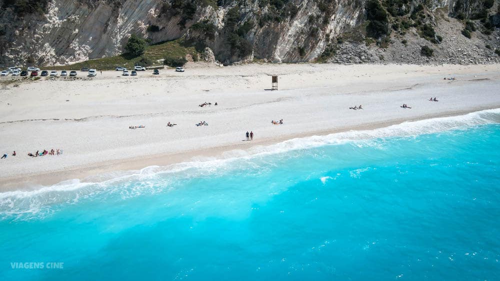 O que fazer na Grécia: Myrtos Beach, na ilha de Kefalonia